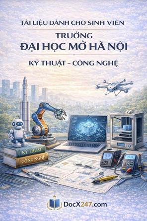 Đáp án trắc nghiệm Tin học đại cương – Trường Đại học Mở Hà Nội 2026