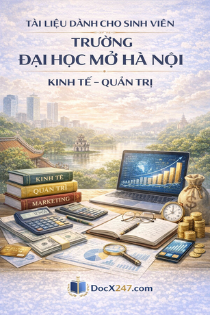 Đáp án trắc nghiệm Kinh tế vĩ mô – Đại học Mở Hà Nội 2026